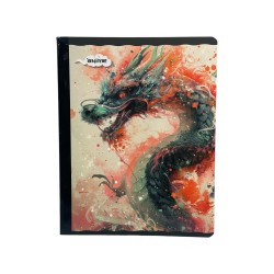 CUADERNO COSIDO GRANDE  100H ESTILO ANIME MASC