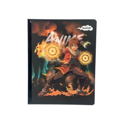 CUADERNO COSIDO GRANDE  100H ESTILO ANIME MASC