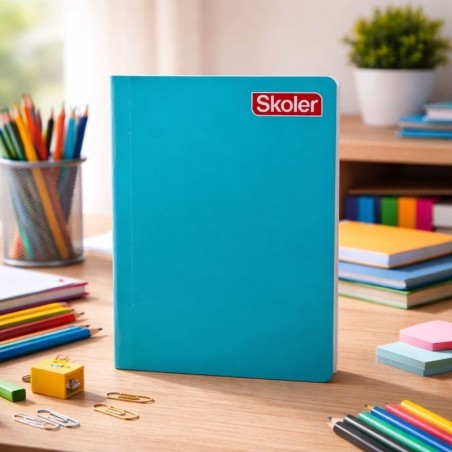 CUADERNO 100H COSIDO GDE UNICOLOR VARIADOS (395764) BTS25