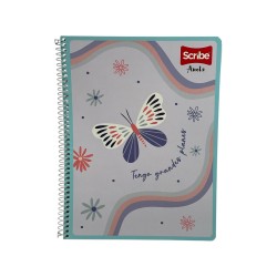 Cuaderno 100H Resorte Scribe Anota (C6082590) Bts25