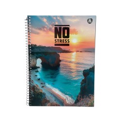 CUADERNO 96H RESORTE TD ANIMA NO STRESS (106983) BTS25