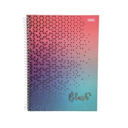 CUADERNO 80H RESORTE TD FORONI BLUSH (433093) BTS25