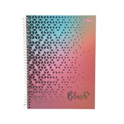CUADERNO 80H RESORTE TD FORONI BLUSH (433093) BTS25