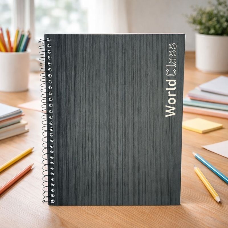 CUADERNO 80H RESORTE TD ANIMA WORLD CLASS (101612) BTS25