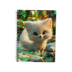 CUADERNO 100H RESORTE ESTILO PRO IA BY FEM (362356) BTS25