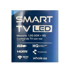 PANTALLA SMART 50 WHALE KINTECH (LETV-50)