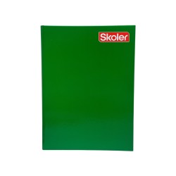 CUADERNO COSIDO GRANDE 100H SKOLER UNICOLOR  TD