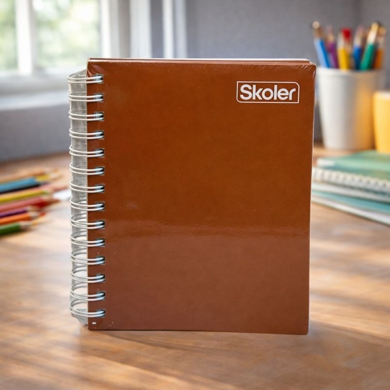 CUADERNO ESPIRAL EJECUTIVO  160 H TD COLORES   SKOLER  NEW