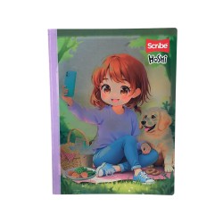 CUADERNO COSIDO LARGO SCR CL 100H HOSHI (C30218988) (2004046