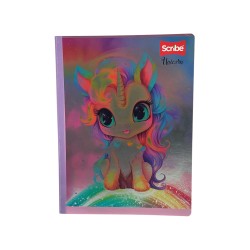 CUADERNO COSIDO LARGO SCR CL 100H UNICORNIOS (C30218982) (20