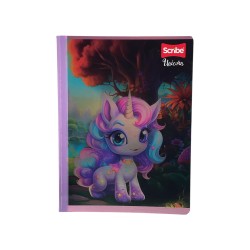 CUADERNO COSIDO LARGO SCR CL 100H UNICORNIOS (C30218982) (20