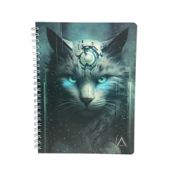 CUADERNO ESPIRAL 100H ESTILO PRO IA BY MASC