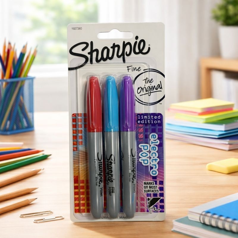 MARCADOR SHARPIE FINO ELECTRO POP (88382) BTS25