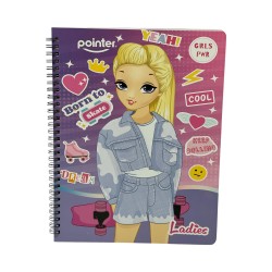 Cuaderno 80H Esp Gde Ld Pointer (Nb7856-Ld-2025) Bts25