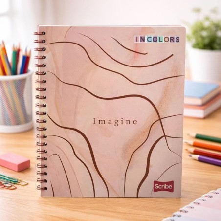 CUADERNO SPIRAL SCR 101-100H INCOLORS (C30217542) (20040362)
