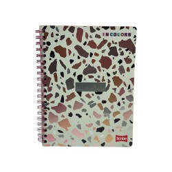 CUADERNO SPIRAL SCR 101-100H INCOLORS (C30217542) (20040362)