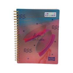 Cuaderno 200H Resorte Scribe Incolors (C30217541) Bts25