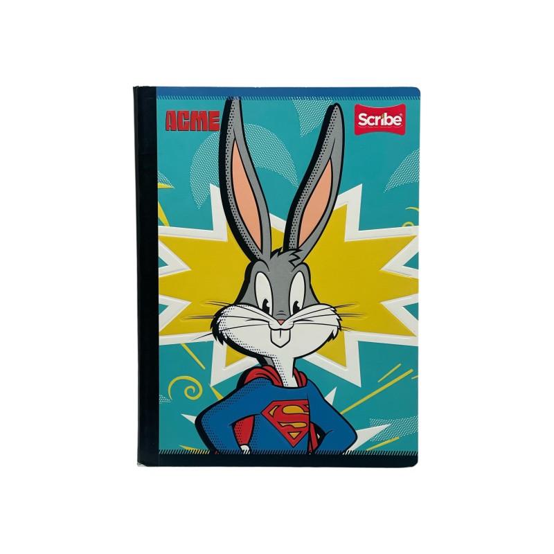 CUADERNO COSIDO LARGO SCR CL 100H LOONEY TUNES (C30217543) (