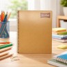 Cuaderno 80H Resorte Scribe Steno Kraft (C6089530) Bts25