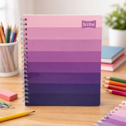 CUADERNO SPIRAL SCR 101-100 SCRIBE FEMENINO (C30218308) (200