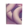 Cuaderno 100H Resorte Scribe Femenino (C30218308) Bts25