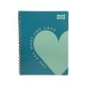 Cuaderno 100H Resorte Scribe Femenino (C30218308) Bts25