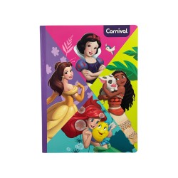 CUADERNO COSIDO 100H PRINCESAS (PR-1MC-RA558)