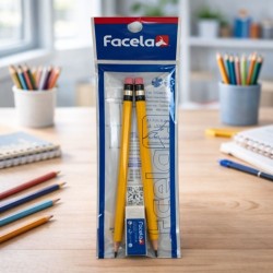 Set Sapapunta Lapiz 4 Pzs Facela (Pt12702)