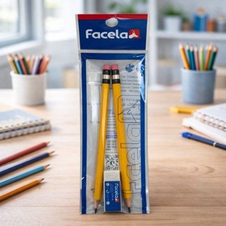 Set Sapapunta Lapiz 4 Pzs Facela (Pt12702)