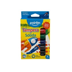 TEMPERA SOLIDA POINTER 6PCS (TS-22148)