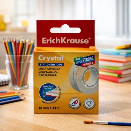 TAPE CRISTAL EK 36923 18MM X 33M ERICHKRAUSE