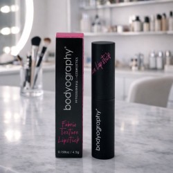 LABIAL FABRIC TEXTURE SATEEN(M.GREY)BODYOGRAPHY(BD-FLS-9421)