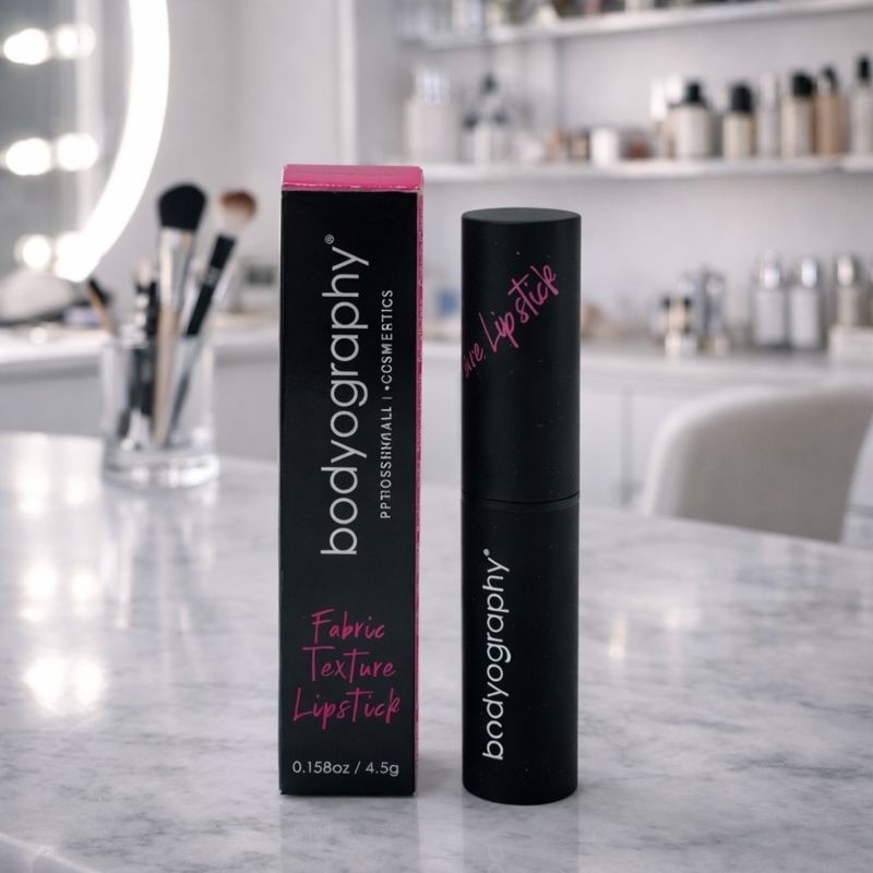 LABIAL FABRIC TEXTURE SATEEN(M.GREY)BODYOGRAPHY(BD-FLS-9421)