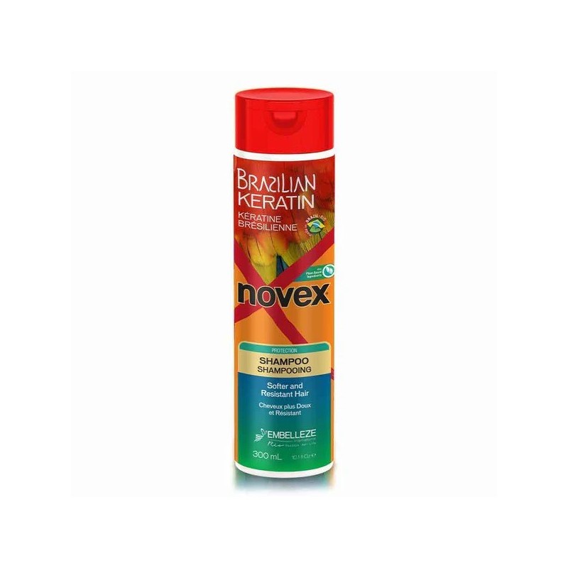 SHAMPOO NOVEX KERATIN BRAZILIAN 4I 300ML (06089)