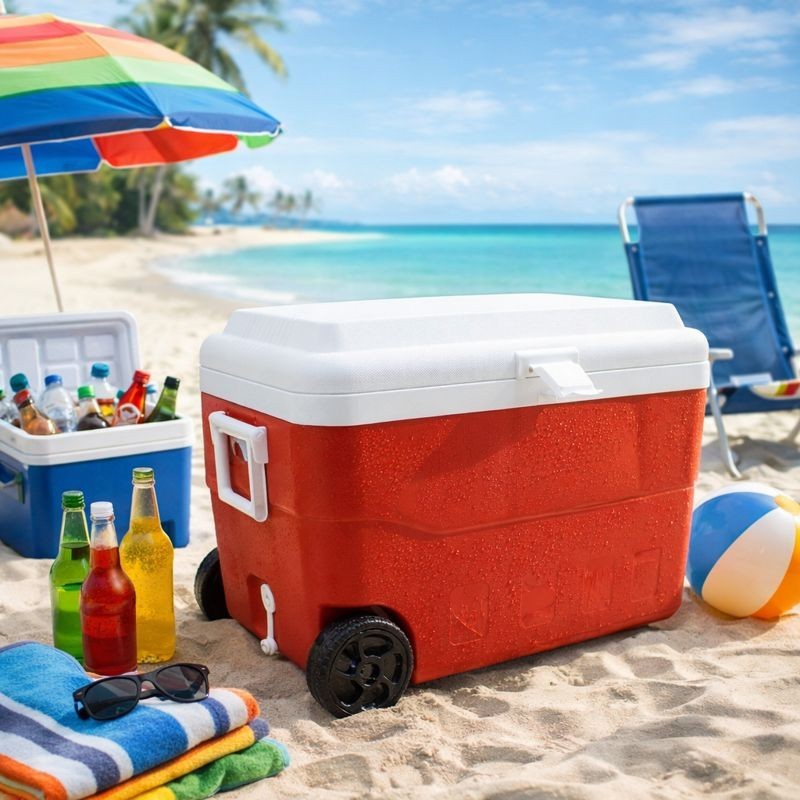 HIELERA 4HOME RODINES 60L (NR-9185)