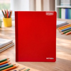 Cuaderno Cosido Grande 100H Unicolor Basico