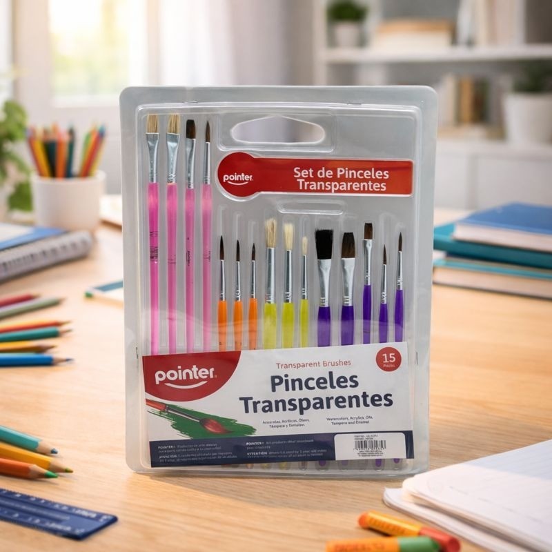 PINCEL 15PCS POINTER(AB-11293)