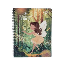 CUADERNO 80H ESP GDE HADAS POINTER (NB7856-GR-2025) BTS25