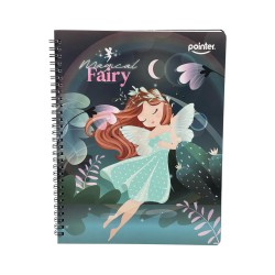 CUADERNO 80H ESP GDE HADAS POINTER (NB7856-GR-2025) BTS25