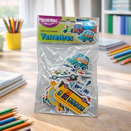 STICKER TRASNPORTE POINTER 3PCS (ANC-23208)