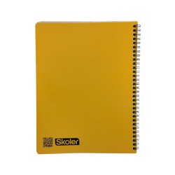 CUADERNO ESPIRAL100H KRAFT SKOLER 857(00396)BTS25