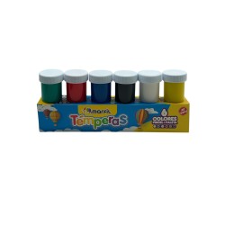 TEMPERA 6 COLORES UND