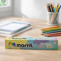 TEMPERA PASTEL 6 COLORES