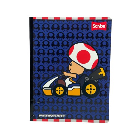 Cuaderno 100H Cosido Scribe Mario Bros (C6083630) Bts25