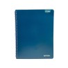CUADERNO ESPIRAL 80H GDE UNICOLOR BASICO