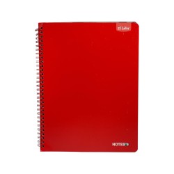 CUADERNO ESPIRAL 80H GDE UNICOLOR BASICO