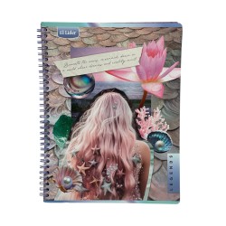 Cuaderno 80H Espiral Gde Legends (175101) Lider-Bts25