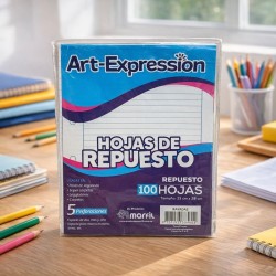 HOJA RAYADA MARFIL(126979)BTS25