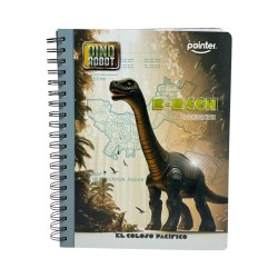 CUADERNO 200H ESP DINOSAURIOS POINTER NB2005-DIN-BTS 26