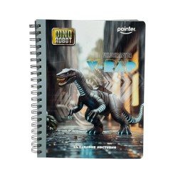 CUADERNO 200H ESP DINOSAURIOS POINTER NB2005-DIN-BTS 26